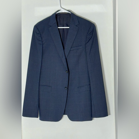 Ermenegildo Zegna Z blue check sports jacket 42L - Picture 1 of 4